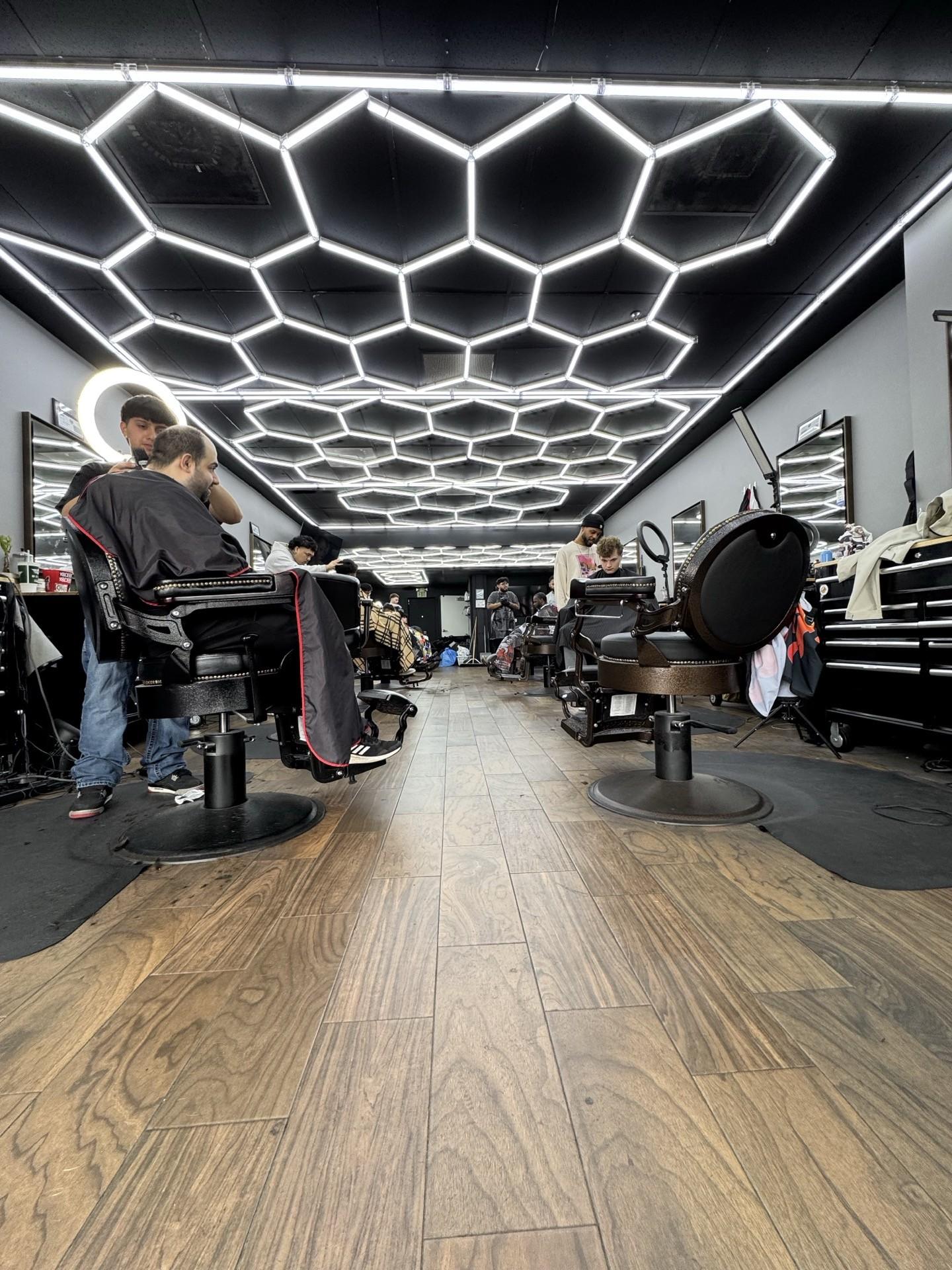 Tay's Barbershop interior